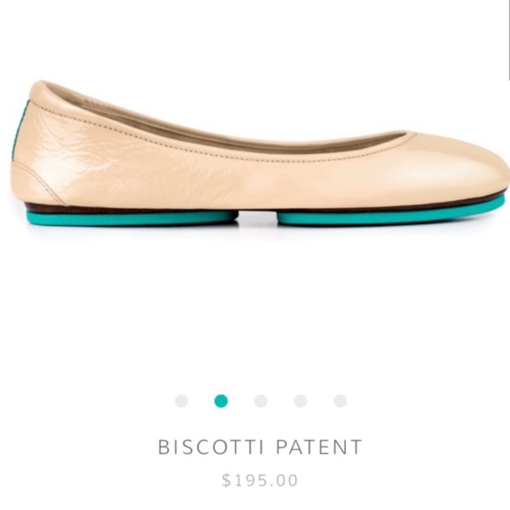 Tieks Size 7 worn twice, like new